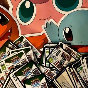 Pokemon Code Cards